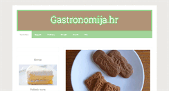 Desktop Screenshot of gastronomija.hr