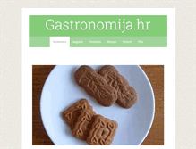 Tablet Screenshot of gastronomija.hr
